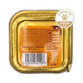 Edgard and Cooper Tarrina Adult Pollo para Gato Comida húmeda para gatos Patitas&co