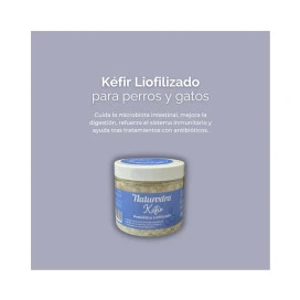 Naturextra Kefir Liofilizado en Polvo Comida Natural para Gatos Patitas&co