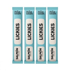 Milo y Lola Snack Cremoso Salmón con Atún para Gato (4x15gr) Patitas&co Patitas&co