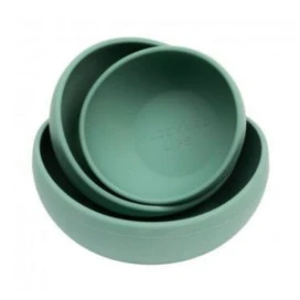FuzzYard Life Comedero silicona (Color Verde) Comederos y Bebederos para perros Patitas&co