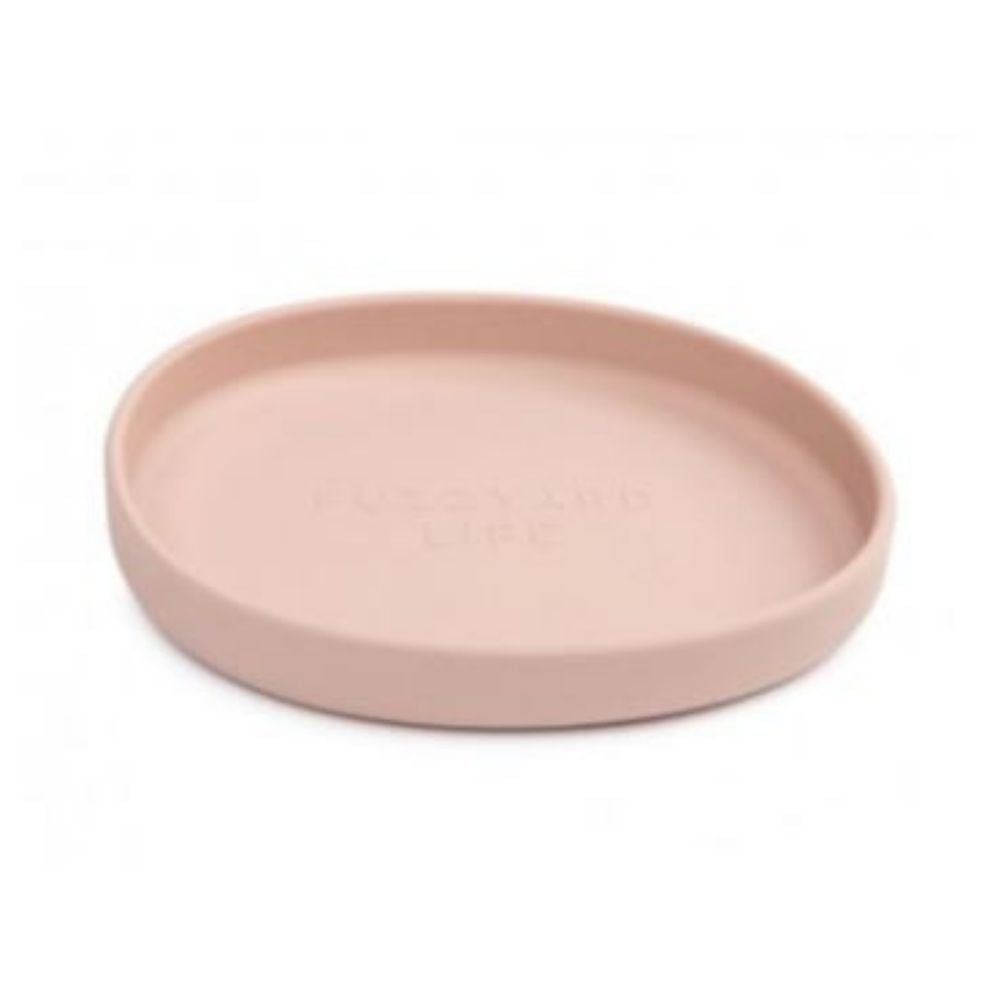 FuzzYard Life Plato Silicona Gatos "Soft Blush" (Rosa) Comederos y Bebederos para Gatos Patitas&co