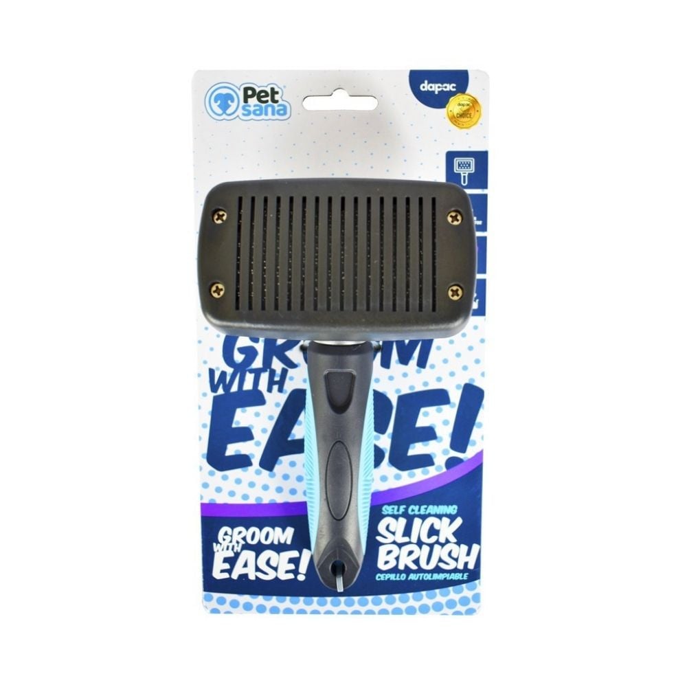 Pet Sana cepillo autolimpiable Perros y Gatos
