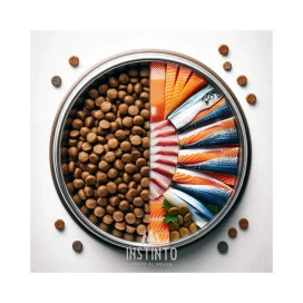 Instinto Pienso Natural Pescado Blanco y Salmón Gato Esterilizado Pienso para gatos Patitas&co