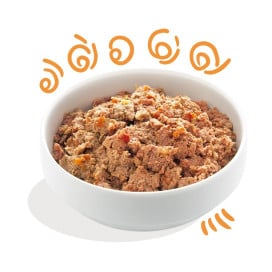 Edgard and Cooper Tarrina Pollo y Pavo 150g Perros Comida húmeda para Perros Patitas&co