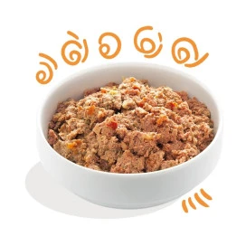 Edgard and Cooper Tarrina Pollo y Pavo 150g Perros Comida húmeda para Perros Patitas&co