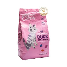 Edgard and Cooper Pienso Pato y Pollo para Gato Cachorro Pienso para gatos Patitas&co