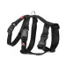Arnés Nylon Triple Negro Especial Galgos y Podencos
