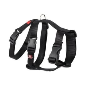 Arnes Nylon Triple Negro Especial Galgos y Podencos Accesorios de Paseo para Perro Patitas&co