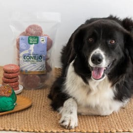 Wild Balance Dieta BARF Conejo con Verduras para Perro Dieta BARF Perros Patitas&co