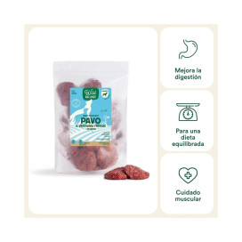 Wild Balance Dieta BARF Pavo con Verduras para Perro Dieta BARF Perros Patitas&co