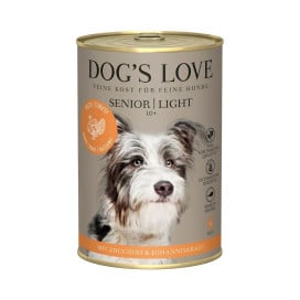 Dogs Love Lata Light Pavo Comida Húmeda Natural Perro Senior