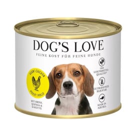 Dogs Love Lata Pollo Comida Húmeda Natural Perro Comida húmeda para Perros Patitas&co