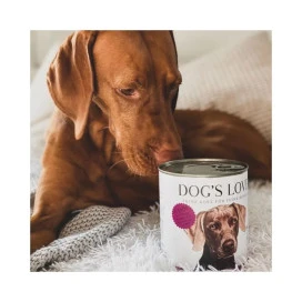 Dogs Love Lata Cordero Comida Húmeda Natural para Perro Comida húmeda para Perros Patitas&co