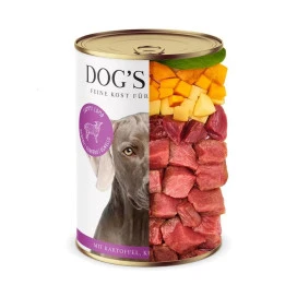 Dogs Love Lata Cordero Comida Húmeda Natural para Perro Comida húmeda para Perros Patitas&co