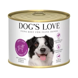 Dogs Love Lata Cordero Comida Húmeda Natural para Perro Comida húmeda para Perros Patitas&co