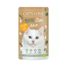 Cats Love Sobre Bio Pollo para Gato Comida húmeda para gatos Patitas&co