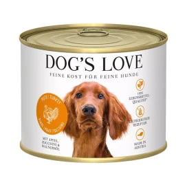 Dogs Love Lata Pavo Comida Húmeda Natural Perro Comida húmeda para Perros Patitas&co