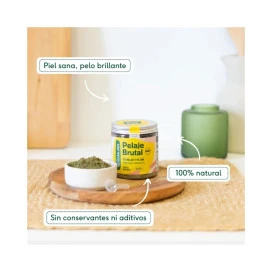 Wild Balance Suplemento Natural Salud Pelo y Piel (Pelaje Brutal) Vitaminas para Perros y otros Suplementos Patitas&co