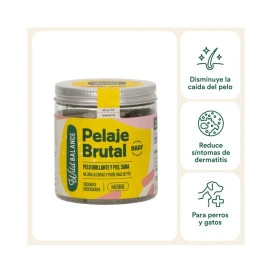 Wild Balance Suplemento Natural Salud Pelo y Piel (Pelaje Brutal) Vitaminas para Perros y otros Suplementos Patitas&co
