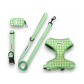 Arnés Patitas Vichy Accesorios de Paseo para Perro Patitas&co