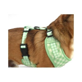 Arnés Patitas Vichy Accesorios de Paseo para Perro Patitas&co