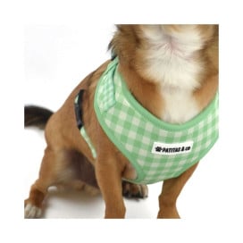 Arnés Patitas Vichy Accesorios de Paseo para Perro Patitas&co