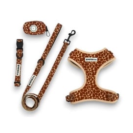 Arnés Patitas de Jirafa Accesorios de Paseo para Perro Patitas&co