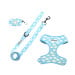 Pack Patitas Nubes Arnés + Correa + Porta Bolsas