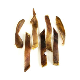 Snack Natural de Tiras de Oreja de Cerdo Ibérico (ud) para Perros Snacks Saludables para Perros Patitas&co