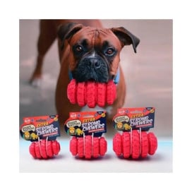 Doggy Masters Juguete Strong Chewers Rojo Juguetes para perros Patitas&co