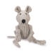 Beeztees Peluche de Ratón con Tejido Acanalado para Perros