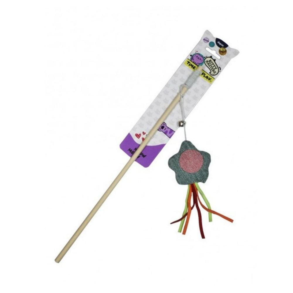 Kitty Masters Juguete Caña con Estrella de Mar