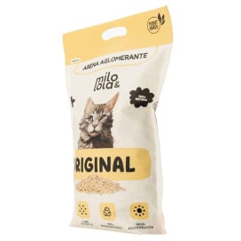 Milo y Lola Arena Aglomerante Original para Gato Higiene y salud Gato Patitas&co