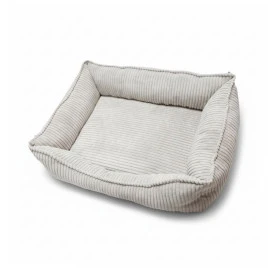 Cuna Premium de Pana en Color Hueso