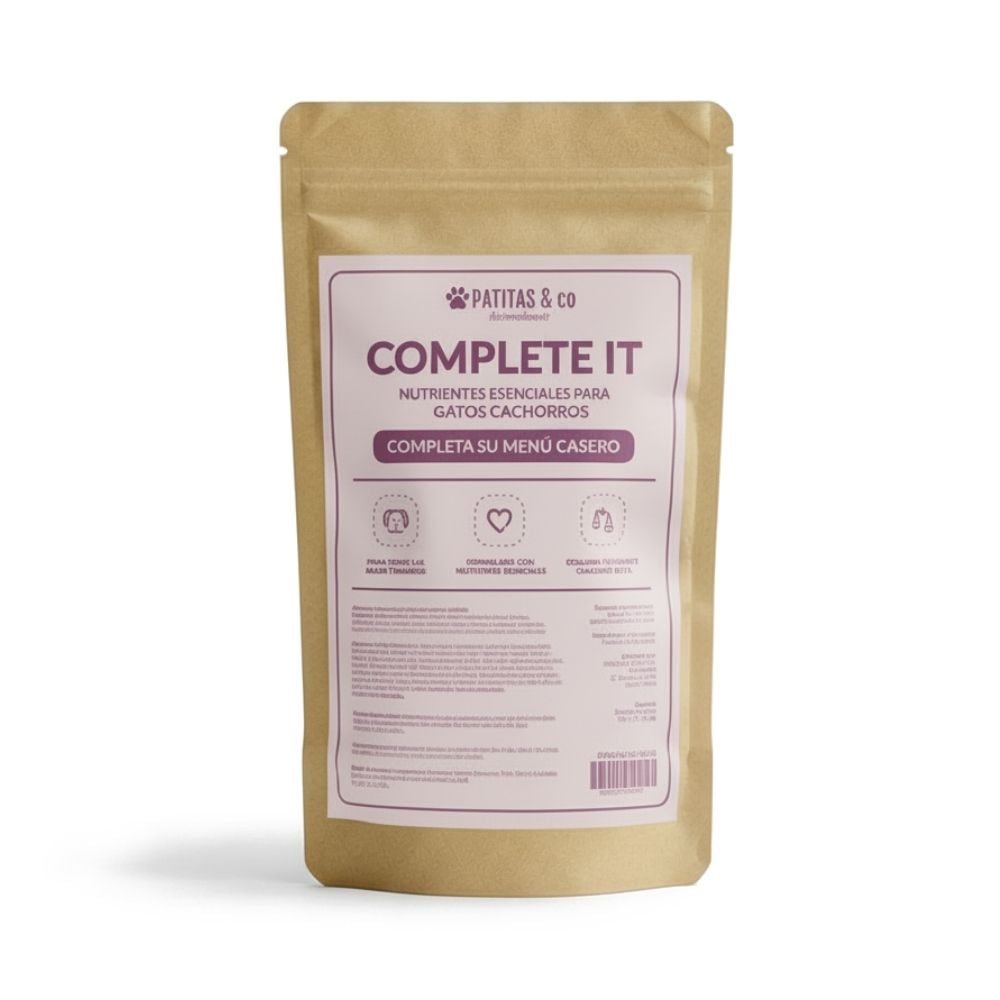 Complete It Gatitos Nutrientes Esenciales Suplementos para Gatos Patitas&co