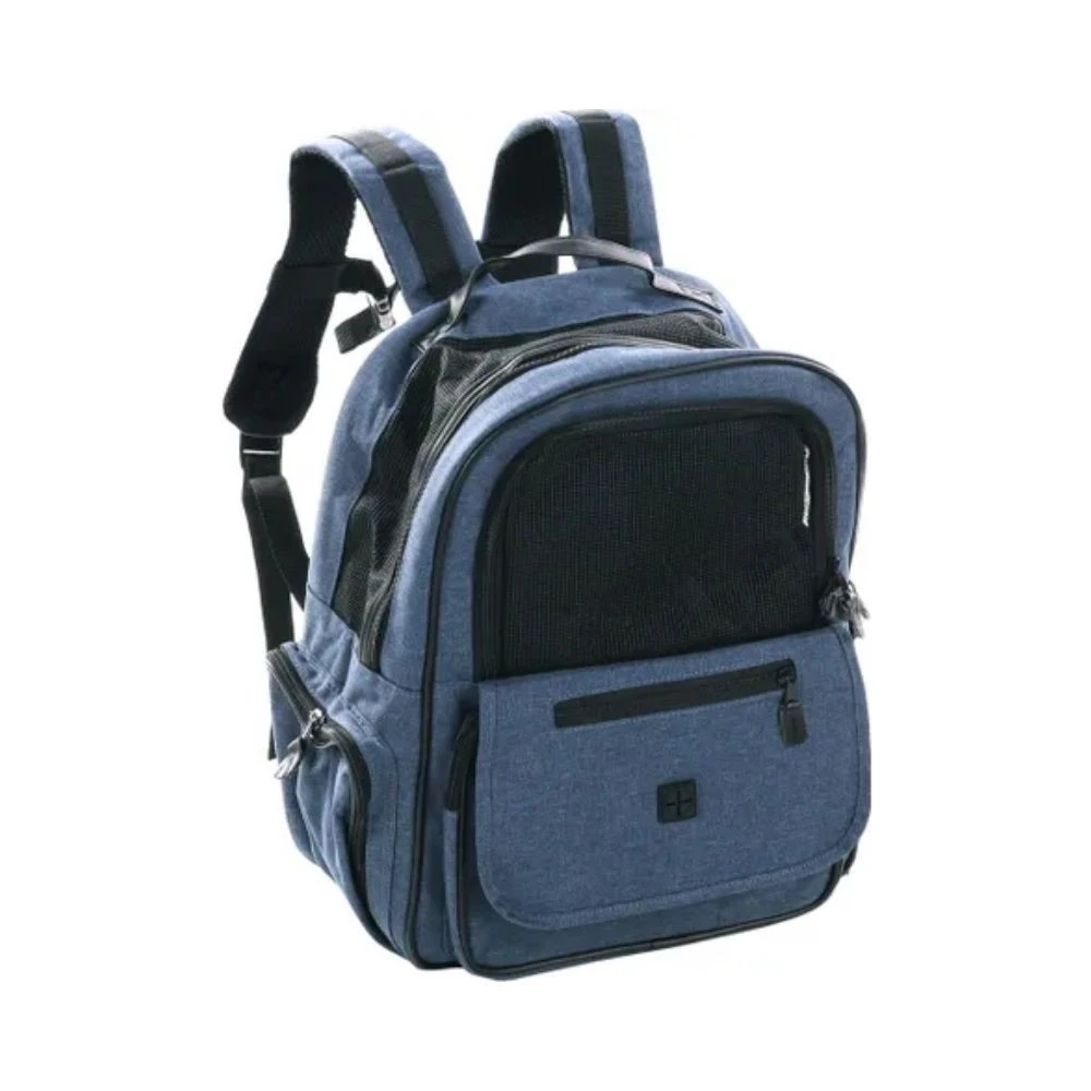 Flamingo Mochila Wiro Azul Transporte y Viaje para Perro Patitas&co