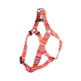 Arnés Flamingo Step & Go SyB Salmón para Perro Accesorios de Paseo para Perro Patitas&co