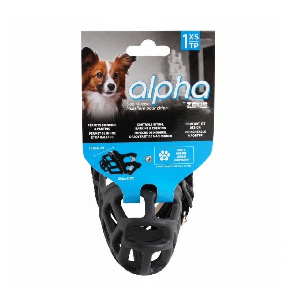 Bozal Zeus Alpha Bozales para perro Patitas&co