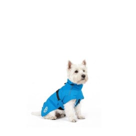 Freedog Abrigo Impermeable Azul para Perro Pequeño Impermeables y chubasqueros para perro Patitas&co