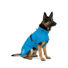 Freedog Abrigo Impermeable Azul para Perro Grande Impermeables y chubasqueros para perro Patitas&co