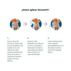 Seresto Collar Antiparasitario para Perro Antiparasitarios y Repelentes para perros Patitas&co