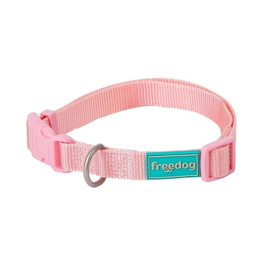Freedog Collar Nylon Basic Rosa Accesorios de Paseo para Perro Patitas&co