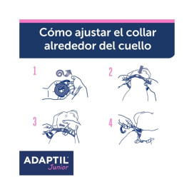 Adaptil Collar Junior para Perro Cachorro Feromonas y Relajantes para Perros Patitas&co