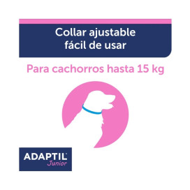 Adaptil Collar Junior para Perro Cachorro Feromonas y Relajantes para Perros Patitas&co