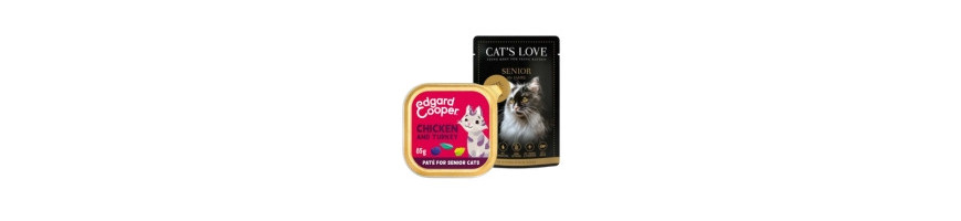 Comida para Gatos Senior Natural y Saludable
