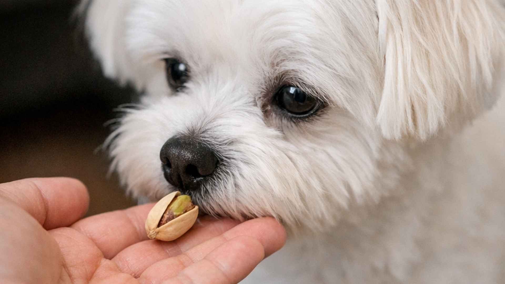 Los perros pueden comer pistachos