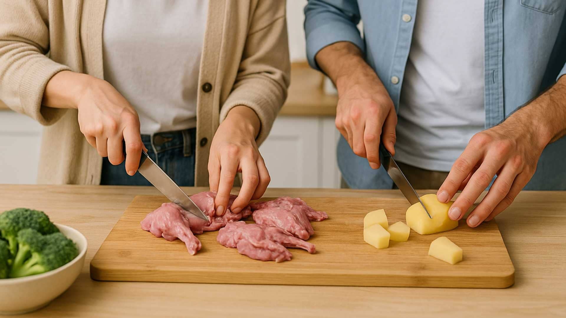 Receta casera para perros con conejo
