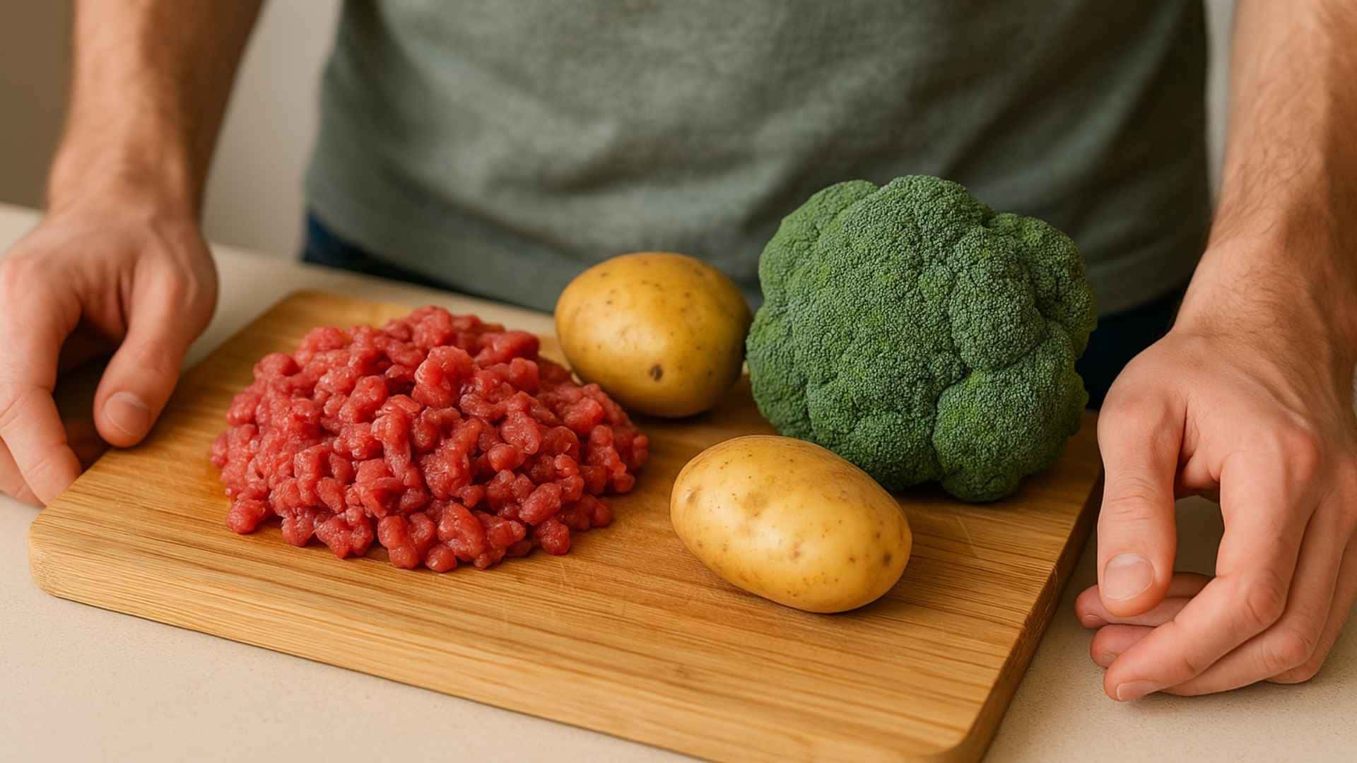 Receta casera para perros con ternera