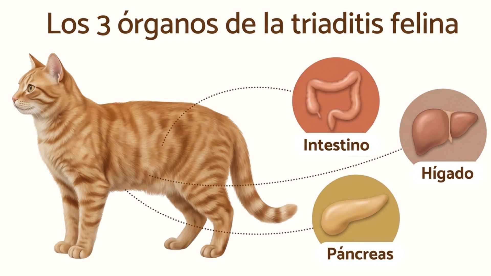 órganos a los que afecta la triaditis felina