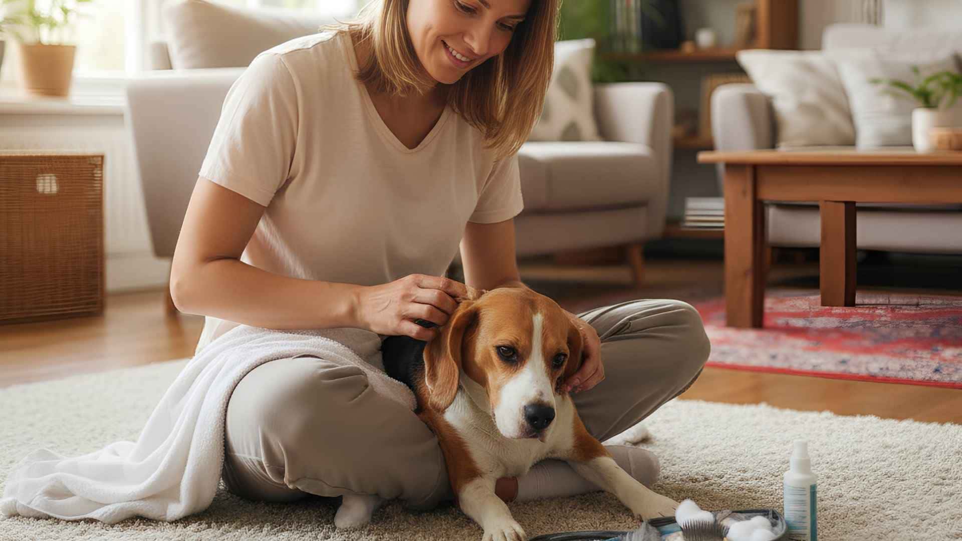 Vaciar glandulas anales perro en casa